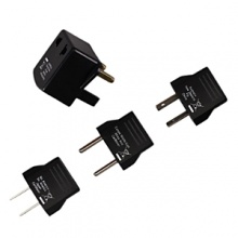 Adapter plugs provide worldwide compatibility for U.S. electronics in over 150 countries. Ideal for travel irons, hair dryers, and small class II electronic devices. Includes one converter and four adapter plugs plus a bonus carrying case. Adapter plugs provide worldwide compatibility for U.S. electronics in over 150 countries. Ideal for travel irons, hair dryers, and small class II electronic devices. Includes one converter and four adapter plugs plus a bonus carrying case.