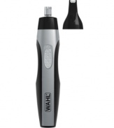 Focus on the details. A comprehensive grooming and trimming system brings out your best with two cutting heads for hygiene and versatility. An integrated mini spotlight puts your face into focus so the easy-rinse stainless steel blades never miss the mark. 3-year limited warranty. Model 5546-200.