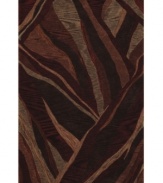 Inspired by the beauty of the natural landscape, the Canyon rug from Dalyn adds undeniable drama to your living space. With a pattern reminiscent of an exotic geological formation in warm russet and adobe hues, the rug is hand tufted for incredibly plush texture.