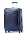 Made for travel's twists and turns with four multi-directional spinner wheels that easily mimic your movements and always follow your lead. An innovative design combines the unrivaled protection of a durable hardside construction with a fully-stocked interior that makes organized travel a given. 10-year warranty. Qualifies for Rebate