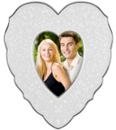 With the delicate vines, raised dots and platinum trim of the Lenox fine china collection, this Opal Innocence picture frame offers a look of classic elegance in a sweet heart shape.  Qualifies for Rebate