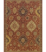 Laden with all the intricate loom-work of an ancient Persian design, the Premier area rug from Dalyn reinvents this beautiful tradition for the Modern home. Made in Egypt of durable polypropylene and shimmering polyester fibers, it provides any room with captivating texture and added dimension.