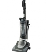 You're in the clear with smooth-swivel steering and powerful cyclonic technology that gets rid of ground-in dirt on carpets and bare floors faster than ever. The unique 3-in-1 VersaTool takes cleaning to new heights, delivering in-crevice dirt removal on stairs and other tight spots. 5-year warranty. Model EL8602A.