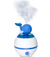 A natural in your little one's habitat! Create comfort in your nursery with this super silent baby-friendly must-have, which provides eight to 12 hours of continuous steam, 360º misting and adjustable humidity output. 1-year warranty.