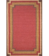 Indoors or out, this versatile rug offers inviting style and just the right amount of softness. A durable blend of polypropylene and acrylic fibers make the Promenade rug a lasting addition to patios, pool-sides or family rooms. UV-stabilized to resist fading from sunlight.