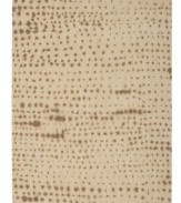 The epitome of minimalism, this Select Neutrals area rug from Calvin Klein introduces calming tones to any room in the form of attractive abstract art. Crafted of pure New Zealand wool, this design offers supreme texture, utter softness and the utmost in durability.