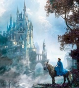 Beauty before the Beast. Belle approaches the extraordinary castle before her, not knowing the fantastical turn her life is about to take. A gorgeous piece of canvas art by Stephan Martiniere, it's essential to the Disney collector.
