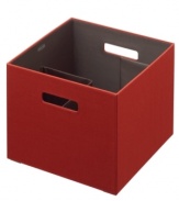 There's so much more in store. Perfectly complementing your space, this innovative and durable box looks good & organizes great with flex dividers that customize the interior to sort and order your belongings. The dividers simply pop open when you need them and pop back when you don't, creating order that makes it easy to find what you're looking for.