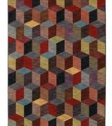 Drawing inspiration from early modern paintings, the Domingo area rug from Shaw Living presents an utterly captivating piece of art for your floors. Woven in the USA of ultra-durable and supremely soft EverTouch® nylon, its layers of brilliant color adds pure depth and dimension anywhere.