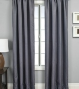 Presenting fine linked details, the Danube window panel offers a transitional pattern perfect for adding extra dimension to any room. A subtle sheen brings out the dual tones of this design, making for an ideal drape anywhere.