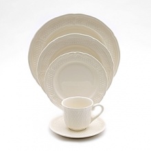 Gien France Pont aux Choux in White Set of 6 Cereal Bowls Gien France Pont aux Choux in White Set of 6 Cereal Bowls