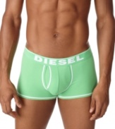 Be bold beneath it all with these bright boxer briefs from Diesel.