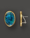 Gurhan's captivating paua button earrings in silver and 24K gold boast vacation-perfect style.
