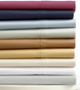 Outfit your home in classic luxury with Lauren Ralph Lauren's Prescott sheet set. Woven of soft, breathable 500-thread count cotton and available in a versatile palette of sophisticated, modern hues.