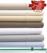 Ready for real luxury? Woven from pure Egyptian cotton, this indulgently soft, 600-thread count fitted sheet is exquisitely designed and expertly tailored. Woven with lustrous 2-ply yarn to achieve total thread count