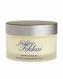 La Creme Luxueuse, the ultimate luxury in skin treatment, is rich in pure, natural shea butter to help protect from moisture loss. Infused with vitamins and botanicals to provide superior conditioning, skin looks and feels silky, soft and totally indulged. Fantastique! La Creme Luxueuse, the ultimate luxury in skin treatment, is rich in pure, natural shea butter to help protect from moisture loss. Infused with vitamins and botanicals to provide superior conditioning, skin looks and feels silky, soft and totally indulged. Fantastique!