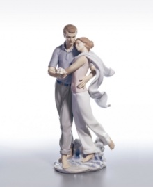 Lladro enthusiasts have long appreciated the skilled artisans of who are able to capture everyday human emotions through carefully crafted porcelain creations. The You're Everything to me figure celebrates love in a casual, beach setting making it the perfect gift for a wedding or anniversary. Lladro enthusiasts have long appreciated the skilled artisans of who are able to capture everyday human emotions through carefully crafted porcelain creations. The You're Everything to me figure celebrates love in a casual, beach setting making it the perfect gift for a wedding or anniversary.