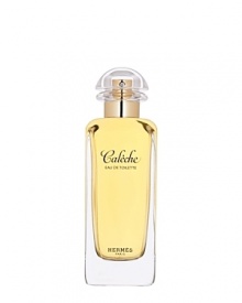 The first HERMÈS fragrance for women. Calèche refers to the world of the horse and the horse-drawn carriage, signature of the house. The utmost classicism, a timeless novel. A classic blend of floral and woody scents.The Eau de toilette is a seductive and elegant floral exuberance.