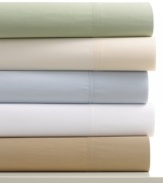 Renew your bed with cozy comfort. This comprehensive 300-thread count sheet set has everything you need for a basic bedding makeover, including two extra pillowcases.