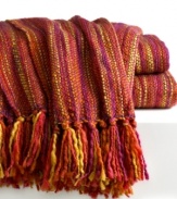 This Style&co. Ipanema knitted throw captures the vibrancy of Brazil with bursts of color. (Clearance)