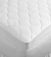 Dream in comfort. Featuring rows of individual memory foam springs for personalized support, the Homedics Thera-P mattress topper transforms your bed into a soothing oasis. Featuring 4 of layering support with stabilizing memory foam core and a 300-thread count cotton cover with mesh ventilated sides for cooling relief.