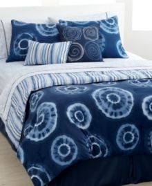 Featuring embroidered swirls and an abstract stripe print, these modern decorative pillows accent the Shawn comforter set with a look of laid-back cool. (Clearance) Featuring embroidered swirls and an abstract stripe print, these modern decorative pillows accent the Shawn comforter set with a look of laid-back cool. (Clearance)