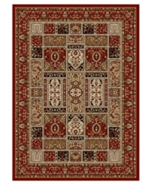 A patchwork of exquisite floral detailing, this Roma area rug set from Kenneth Mink presents this rich, regal look to every room in the house. Woven of plush olefin for lasting softness and durability. Includes three rugs.