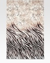 EXCLUSIVELY AT SAKS.COM. A wildly exotic sheared print enlivens every beach excursion in plush, thirsty cotton. Clean edges40 X 70CottonMachine washImported