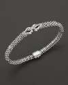 In sterling silver and diamonds, this bracelet from Lagos' Derby collection is a timeless classic.