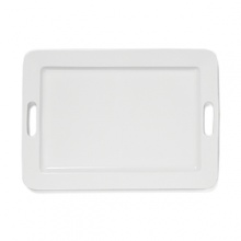 Hudson Park Rectangular Platter with Handles, 19 Hudson Park Rectangular Platter with Handles, 19