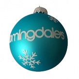 Exclusive to Bloomingdale's, a 2012 glass holiday ornament from Kurt Adler.
