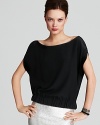 DIANE von FURSTENBERG Top - Tomori Silk Dolman