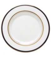 Set the table with poise and purpose. The Library Lane saucer features zesty color combinations that appeal to your inner artist.