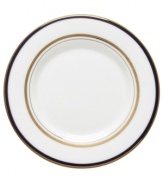 Set the table with poise and purpose. The Library Lane saucer features zesty color combinations that appeal to your inner artist.