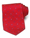Placed pindots on a splash of red, from Paul Smith.
