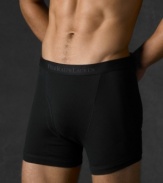 Polo's boxer brief is constructed to offer the ultimate in shape and support in soft cotton jersey.