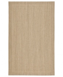 A central scalloped motif creates an intriguing design in the softest hues, offering a new and dramatic area rug from Lauren Ralph Lauren. Machine-made in India of the finest sisal fibers. A central scalloped motif creates an intriguing design in the softest hues, offering a new and dramatic area rug from Lauren Ralph Lauren. Machine-made in India of the finest sisal fibers.