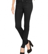 With a classic style that you can depend on, these denim leggings from Jessica Simpson are the perfect pair for dressing up or down.