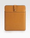 Slip your iPad® into this luxe case of butter-smooth leather.Flap-snap closureRhinestone skull detail8¼W X 10H X 1DMade in ItalyPlease note: iPad® not included.