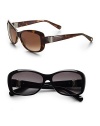 From the Cable Classics Collection. Acetate rectangle frames accentuated with signature cable accents and Yurman logo at temple. Available in black onyx with sterling silver accents and smoke gradient lens or tortoise with sterling silver accents and brown gradient lens. 100% UV protection Imported 