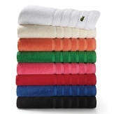 Plush, ring spun cotton in a variety of vivid colors to brighten your bath.