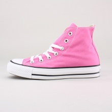 This kids' classic hi-top sneaker should be a staple in anyone's wardrobe. Features a lightweight canvas upper, metal eyelets, rubber toe cap & a textile/rubber outsole. Imported. This kids' classic hi-top sneaker should be a staple in anyone's wardrobe. Features a lightweight canvas upper, metal eyelets, rubber toe cap & a textile/rubber outsole. Imported.