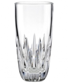 The spark of something stunning. Firelight highball glasses from Lenox are marked by flame-inspired cuts in sheer crystal that's both dazzling and durable. The spark of something stunning. Firelight highball glasses from Lenox are marked by flame-inspired cuts in sheer crystal that's both dazzling and durable.