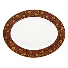 Regal and traditional, this fine china, featuring an intricate floral motif adds a dash of opulence to your table. Regal and traditional, this fine china, featuring an intricate floral motif adds a dash of opulence to your table.