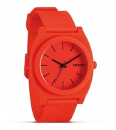 For the girl who is always fashionably on time, Nixon's The Time Teller watch is a bold choice. Equal parts sporty and sleek, slip it on to give femme looks a boy-borrowed edge.