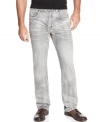 Upgrade your denim style with a pair of these cut and sew jeans from Marc Ecko.