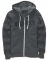 This casual-cool hoodie from Hurley gets your weekend wardrobe in gear.