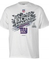 New. York. Football. Giants.  That's all anyone needs to know.  They came, they played, they won another super bowl.