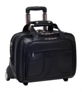 An overnight all-business bag that factors in your daytime needs. Fully stocked with organizer pockets and laptop compartment, this rolling case houses a detachable briefcase for taking care of business once you land. Limited lifetime warranty.