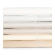From 500-thread count sateen woven of the finest pima cotton, this Barbara Barry queen fitted sheet is adorned with a crisp triple pleat at the cuff. In a new array of modern colors, Pintuck Sateen lends luminous elegance to your bedding repertoire. From 500-thread count sateen woven of the finest pima cotton, this Barbara Barry queen fitted sheet is adorned with a crisp triple pleat at the cuff. In a new array of modern colors, Pintuck Sateen lends luminous elegance to your bedding repertoire.
